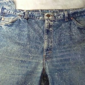 JEANS Vintage Levi's orange tab acid washed jeans